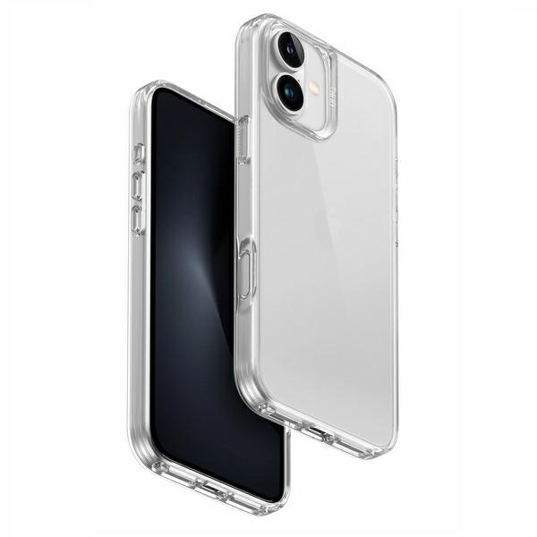 Uniq Air Fender viedtālruņa apvalks iPhone 16 Plus - caurspīdīgs