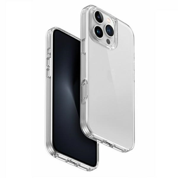 Uniq Air Fender viedtālruņa apvalks iPhone 16 Pro Max - caurspīdīgs