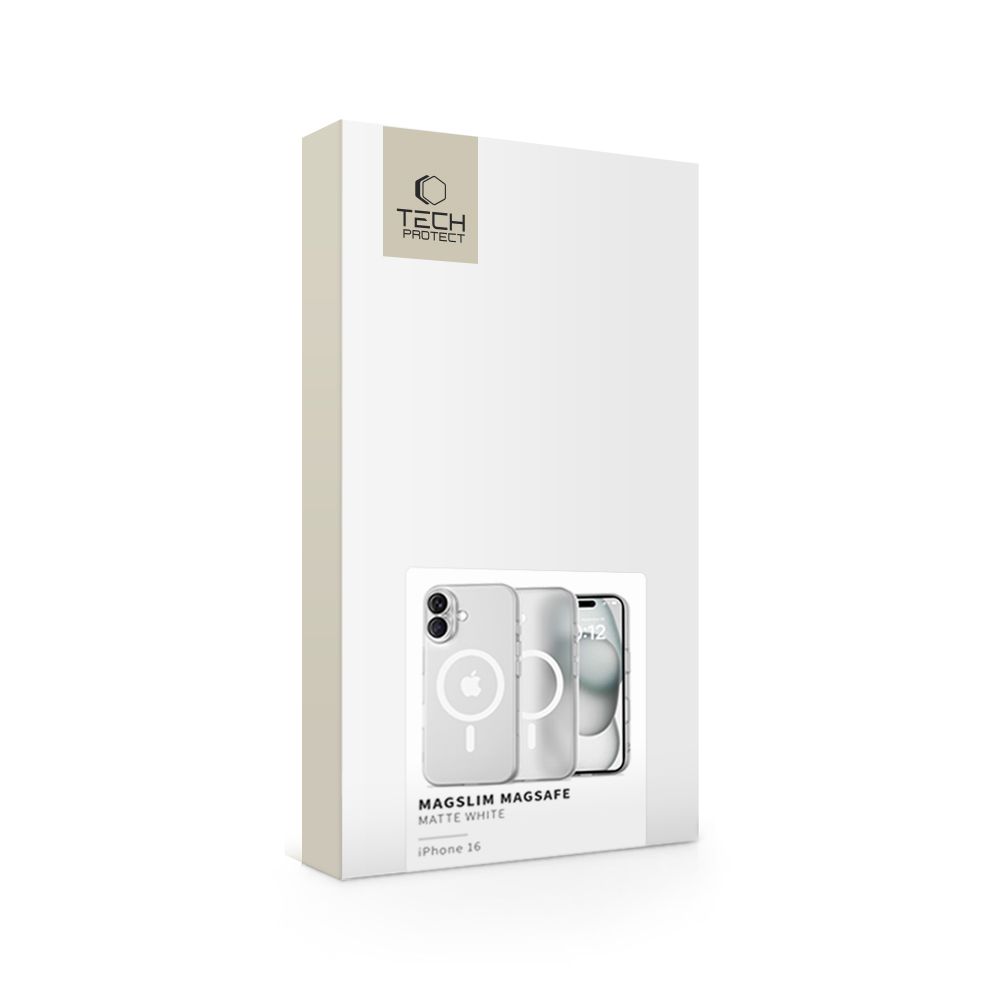 Tech-Protect MagSlim Magnētiskais viedtālruņa apvalks iPhone 16 - melns