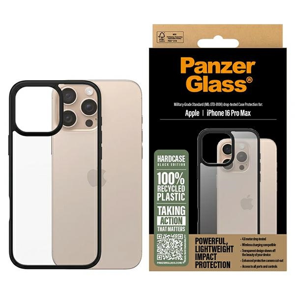 PanzerGlass HardCase iPhone 16 Pro Max 6.9" melns/melns 1298