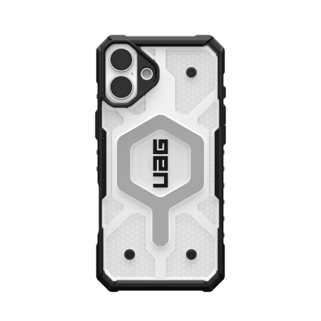 UAG Pathfinder caurspīdīgs Magnētiskais viedtālruņa apvalks iPhone 16 Plus - balts