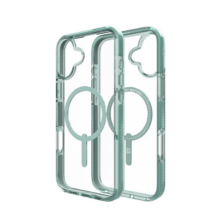 ZAGG Santa Cruz Snap Magnētiskais viedtālruņa apvalks iPhone 16 Plus - zaļš
