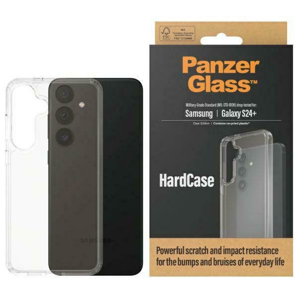 PanzerGlass Cietais Viedtālruņa apvalks Samsung Galaxy S24+ - Caurspīdīgs