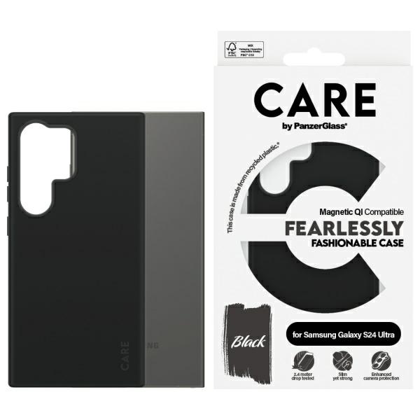 CARE by PanzerGlass Modes QI apvalks Samsung Galaxy S24 Ultra - melns