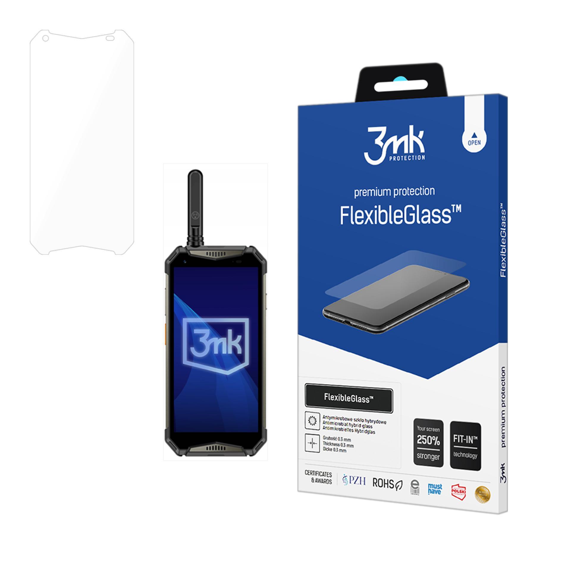 3mk FlexibleGlass™ Hibrīdais stikls Ulefone Armor 20WT