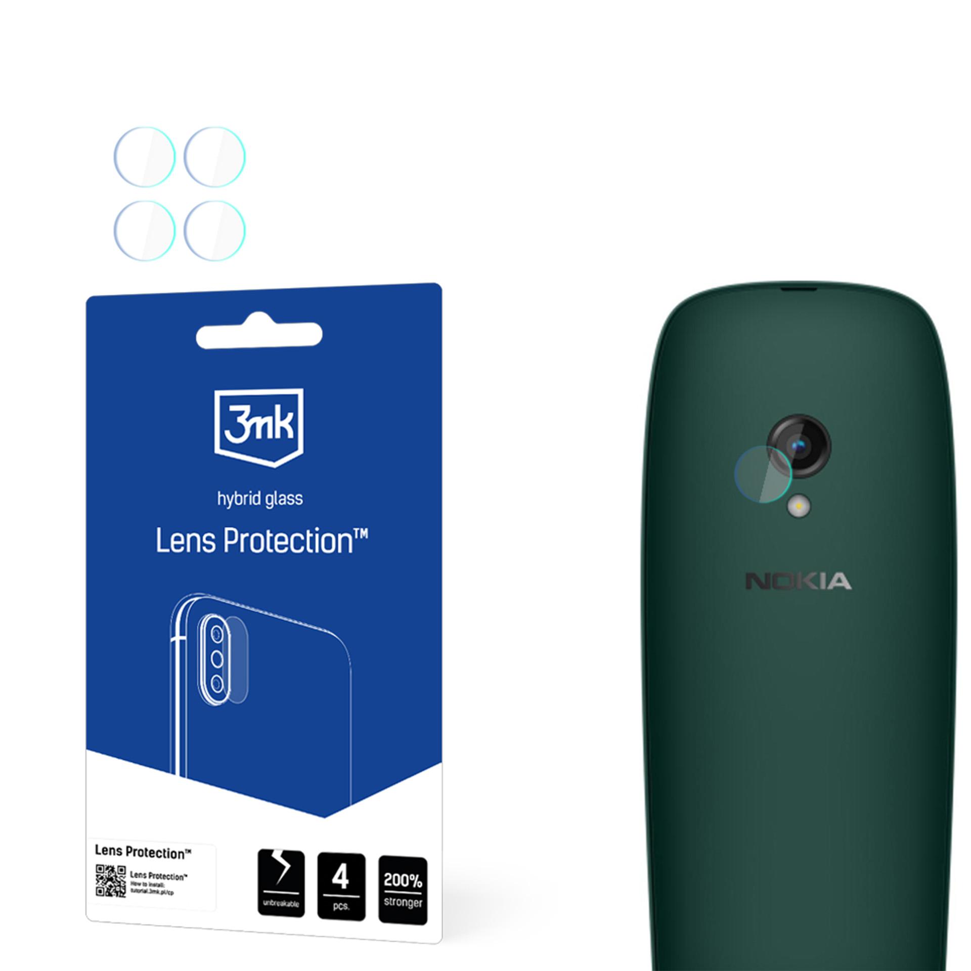 Hibrīdstikls kamerai 3mk lēcas aizsardzība Nokia 6310 (2024)