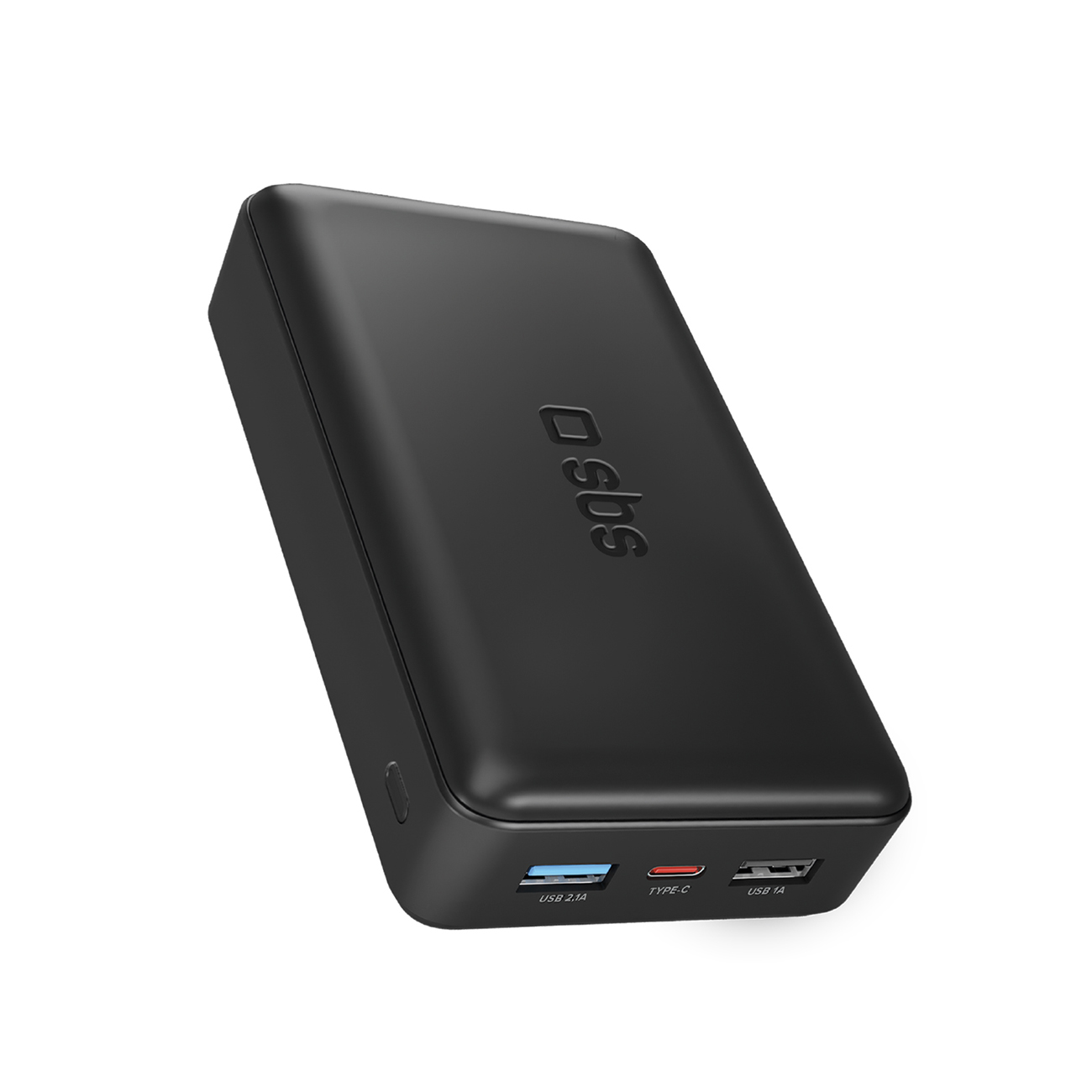 Portatīvais lādētājs Puro Fast 20000 mAh 2x USB-A + 1x USB-C - melna