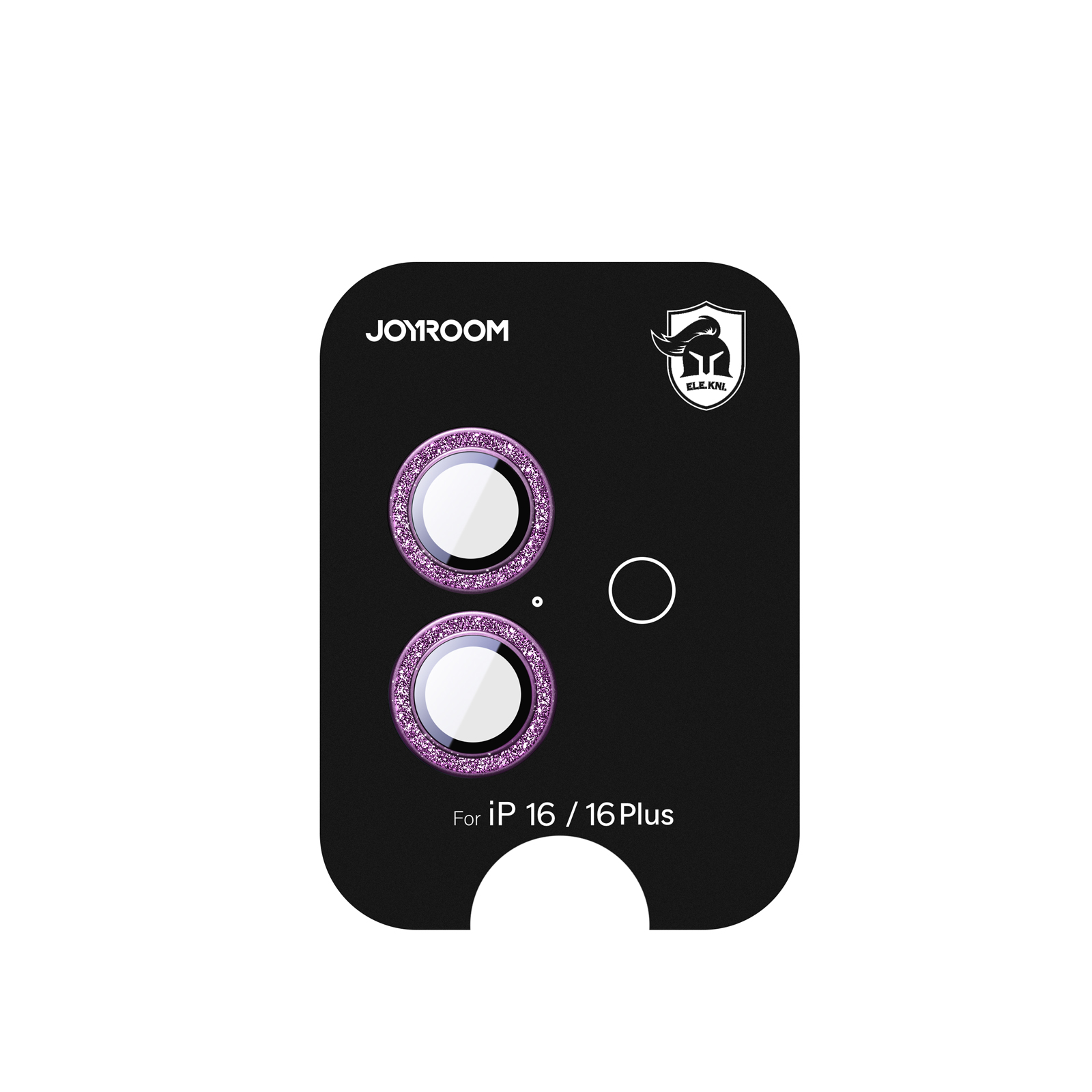 Joyroom JR-MSF0302 aizsargstikls iPhone 16/16 Plus lēcām - rozā