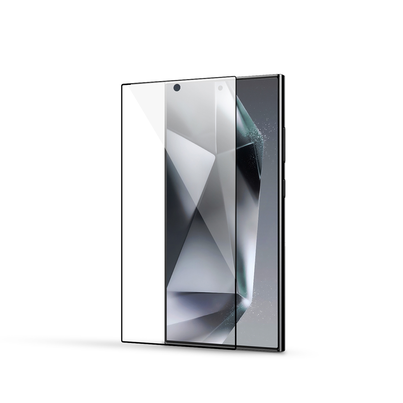 Joyroom JR-MJS0228 2.5D privātuma rūdītais stikls ar pastiprinātu malu Samsung S23+