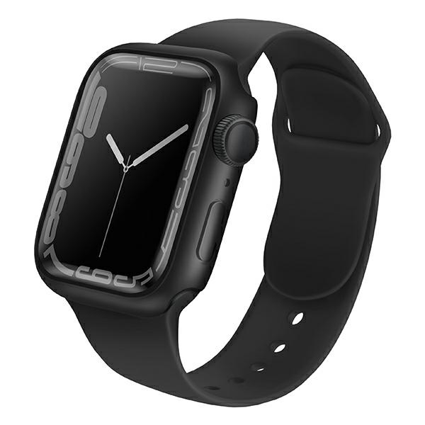 Uniq viedtālruņa apvalks Legion Apple Watch Series 7/8/9 41mm melns