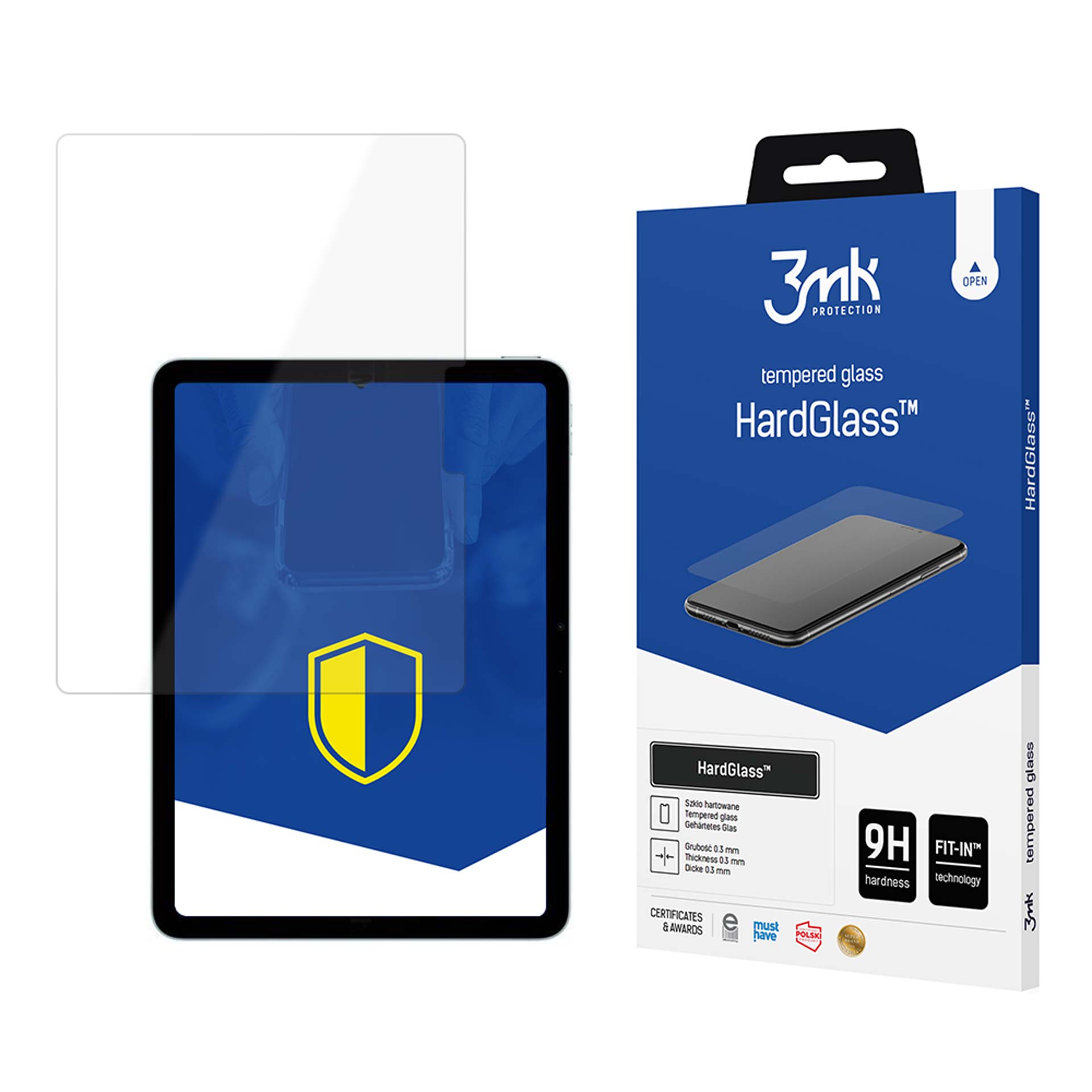 Закаленное стекло 3mk HardGlass™ для Apple iPad Air 13" 2024