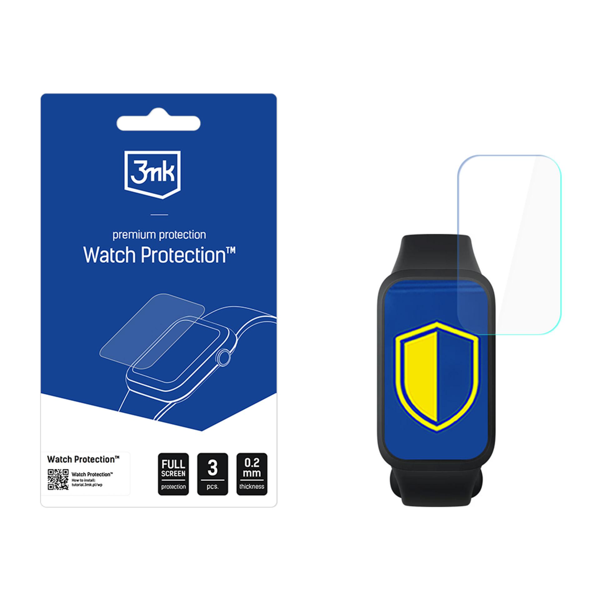 Viedpulksteņa aizsargstikls 3mk Watch Protection FlexibleGlass Xiaomi Smart Band 9 Active