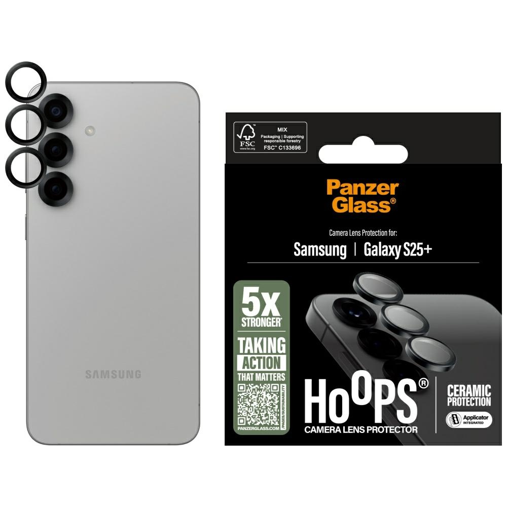 PanzerGlass Hoops Objektīva aizsargstikls skirtas Samsung Galaxy S25+