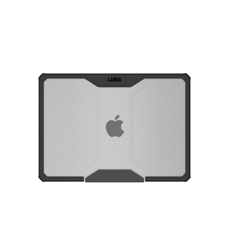 UAG Plyo apvalks MacBook Air 13" M2 2022 / M3 2024 - pelēks-melns