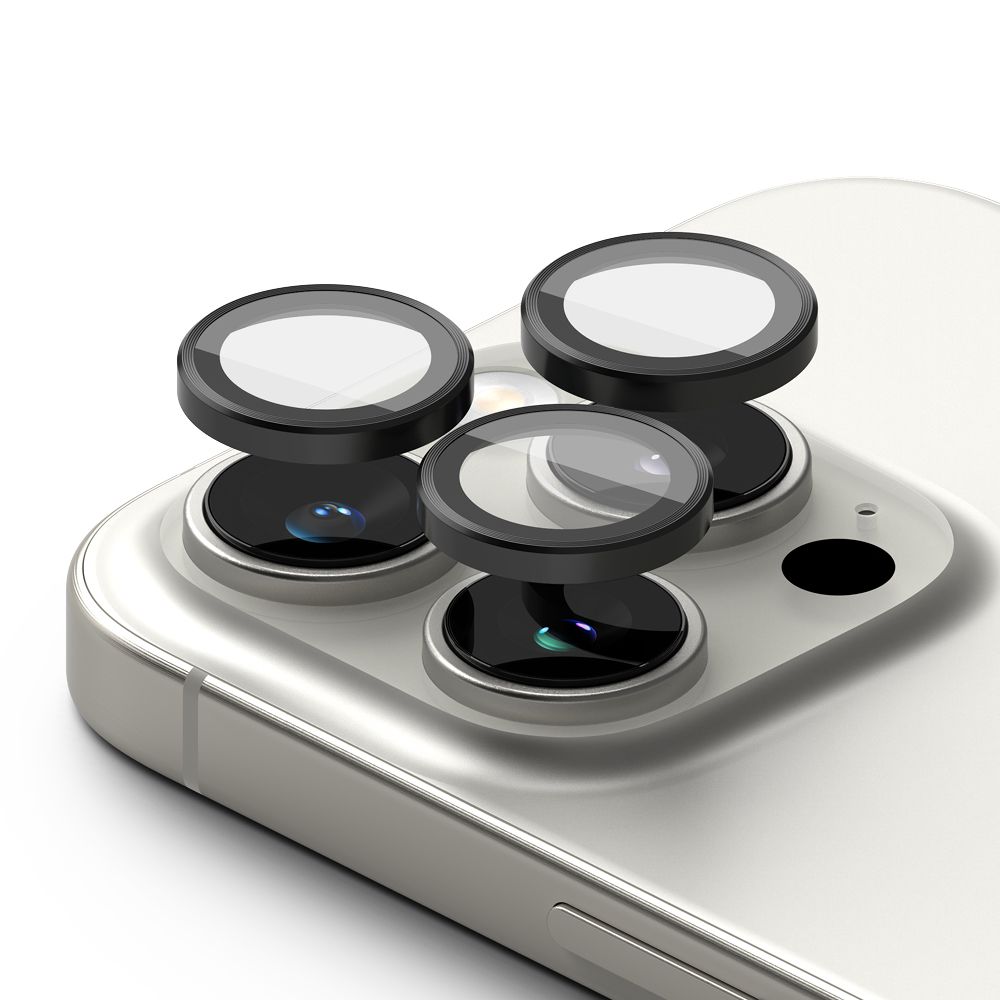 Ringke Kameras rāmja aizsargs 2-gabalu iPhone 16 Pro / 16 Pro Max - melns