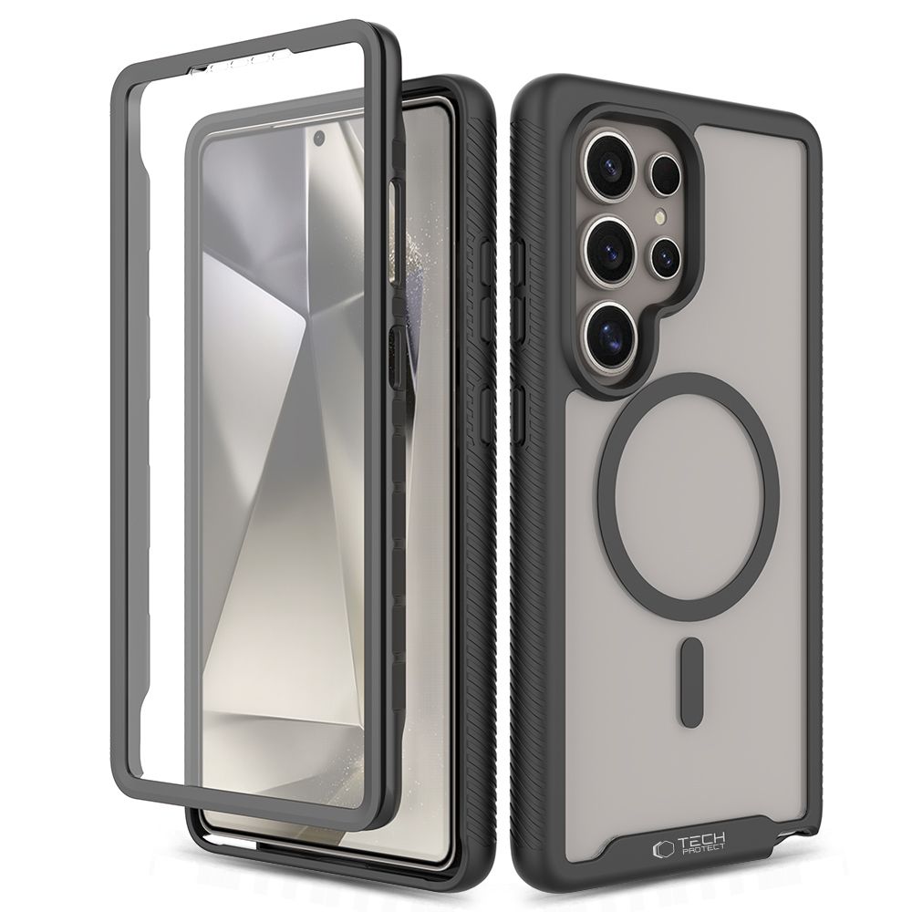 Tech-Protect Defense Magnētiskais Viedtālruņa apvalks Samsung Galaxy S25 Ultra - Melns
