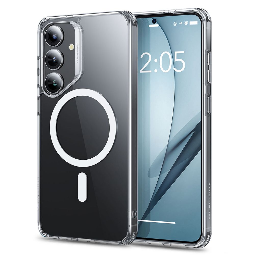 ESR Classic Hybrid Halolock Magnētiskais viedtālruņa apvalks Samsung Galaxy S25+ - caurspīdīgs