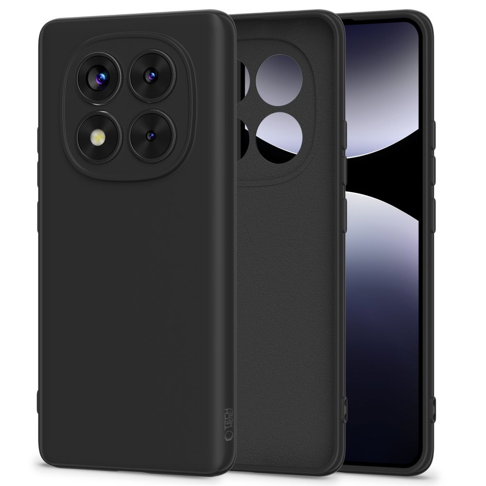 Tech-Protect viedtālruņa apvalks Xiaomi Redmi Note 14 Pro 5G / Poco X7 5G - melna