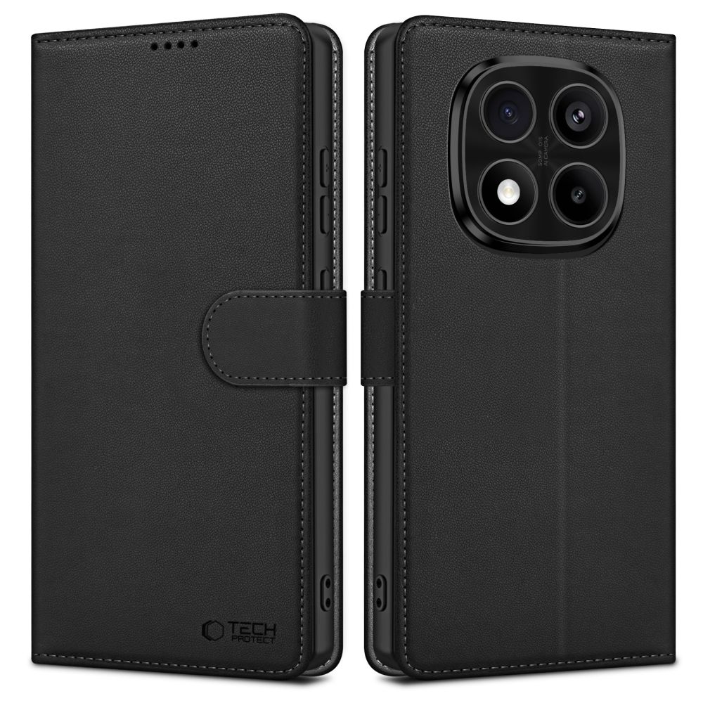 Tech-Protect maka apvalks Xiaomi Redmi Note 14 Pro 5G / 14 Pro+ 5G / Poco X7 5G - Matēts melns