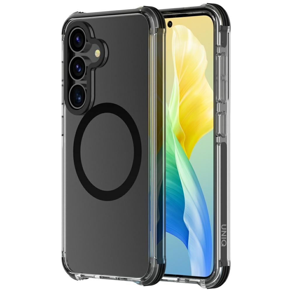 Uniq Combat Magnētiskais apvalks Samsung Galaxy S25 - melns