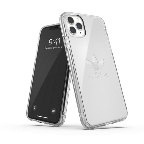 Adidas OR PC viedtālruņa apvalks Big Logo iPhone 11 Pro - caurspīdīgs