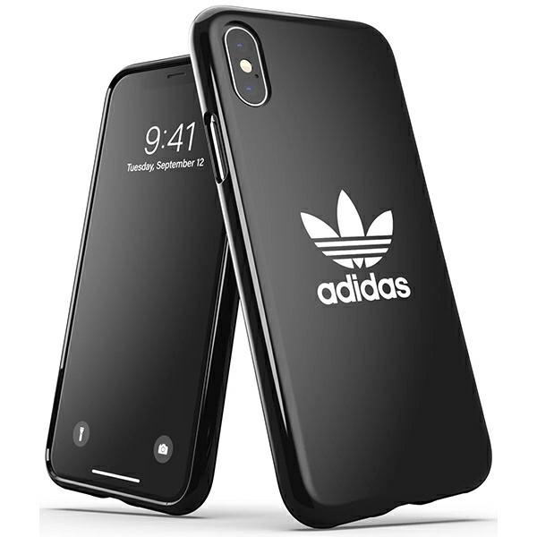 Adidas OR Snap viedtālruņa apvalks Trefoil iPhone X / XS - melns