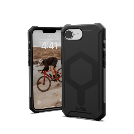 UAG Essential Armor Magnētiskais viedtālruņa apvalks iPhone 16e - melns
