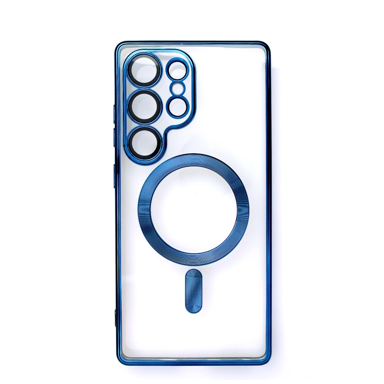 Elektroplēts apvalks ar MagSafe iPhone 16e - zils