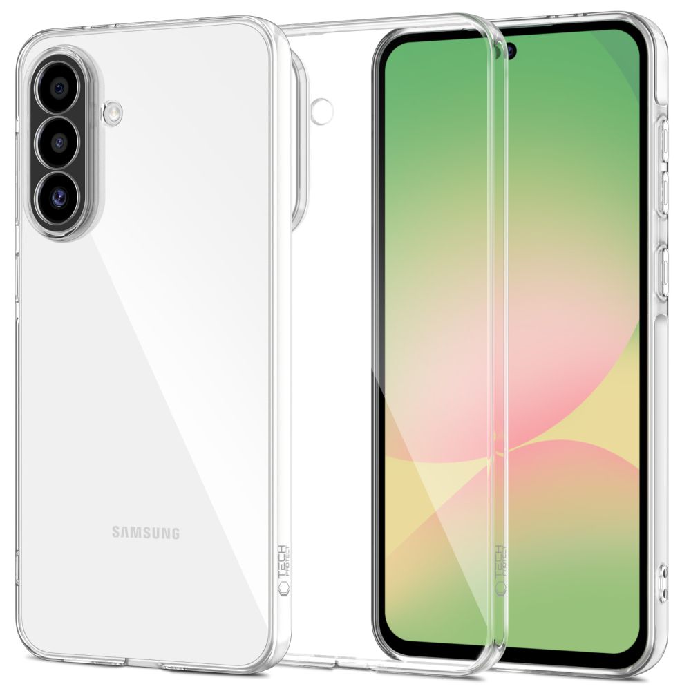 Tech-Protect FlexAir viedtālruņa apvalks Samsung Galaxy A56 5G - caurspīdīgs