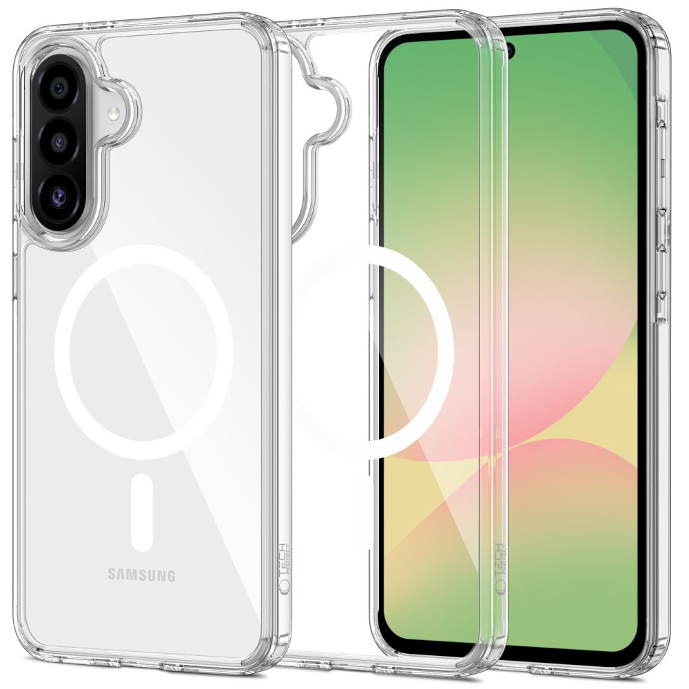 Tech-Protect FlexAir Hybrid MagSafe apvalks Samsung Galaxy A36 5G - Caurspīdīgs