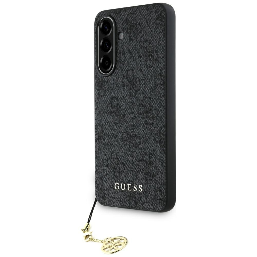 Guess 4G Charms Collection apvalks Samsung Galaxy A56 - Melns