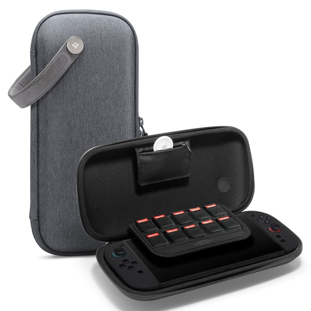 Spigen Klasden maciņš Nintendo Switch 2 - pelēks