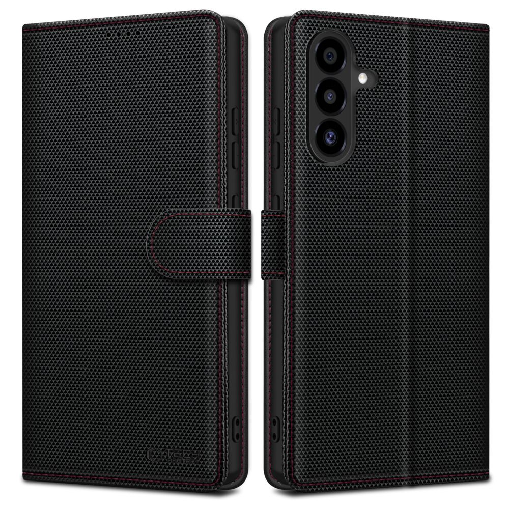Tech-Protect Wallet RS apvalks Samsung Galaxy A56 5G - melns