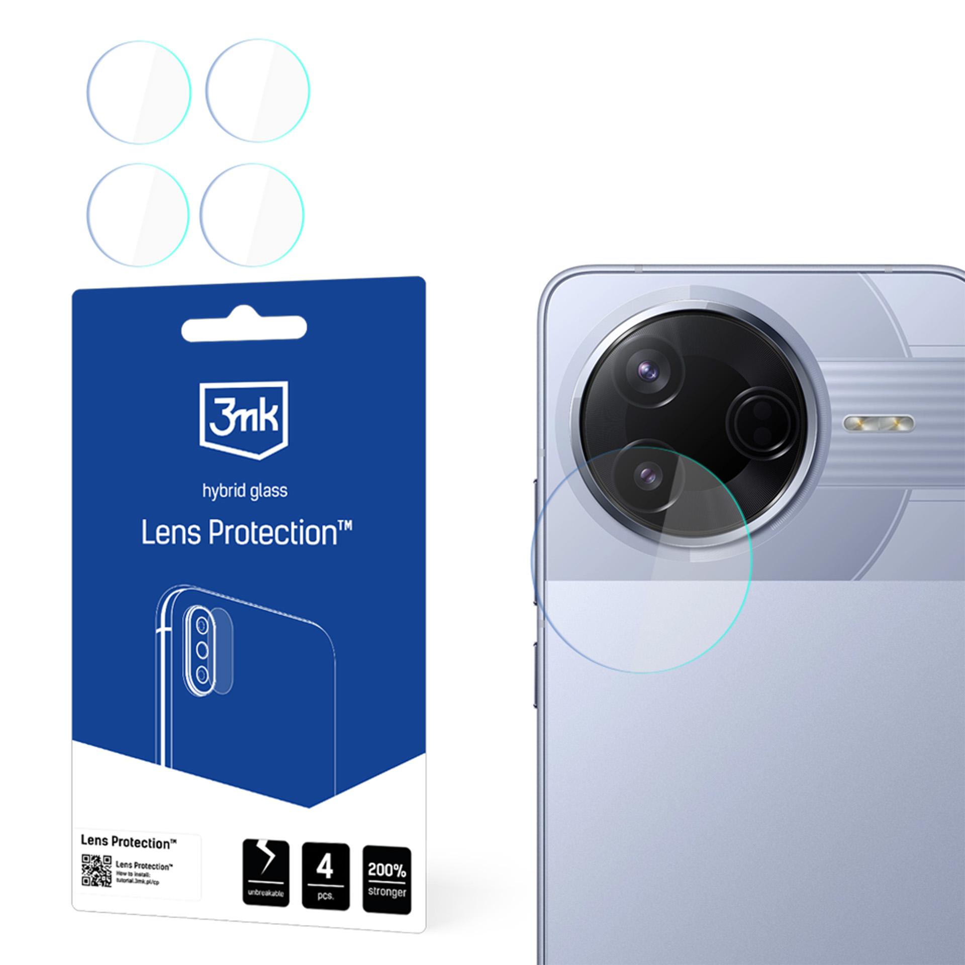 3mk hibrīdais objektīva aizsargstikls skirtas Xiaomi Poco F7 Pro