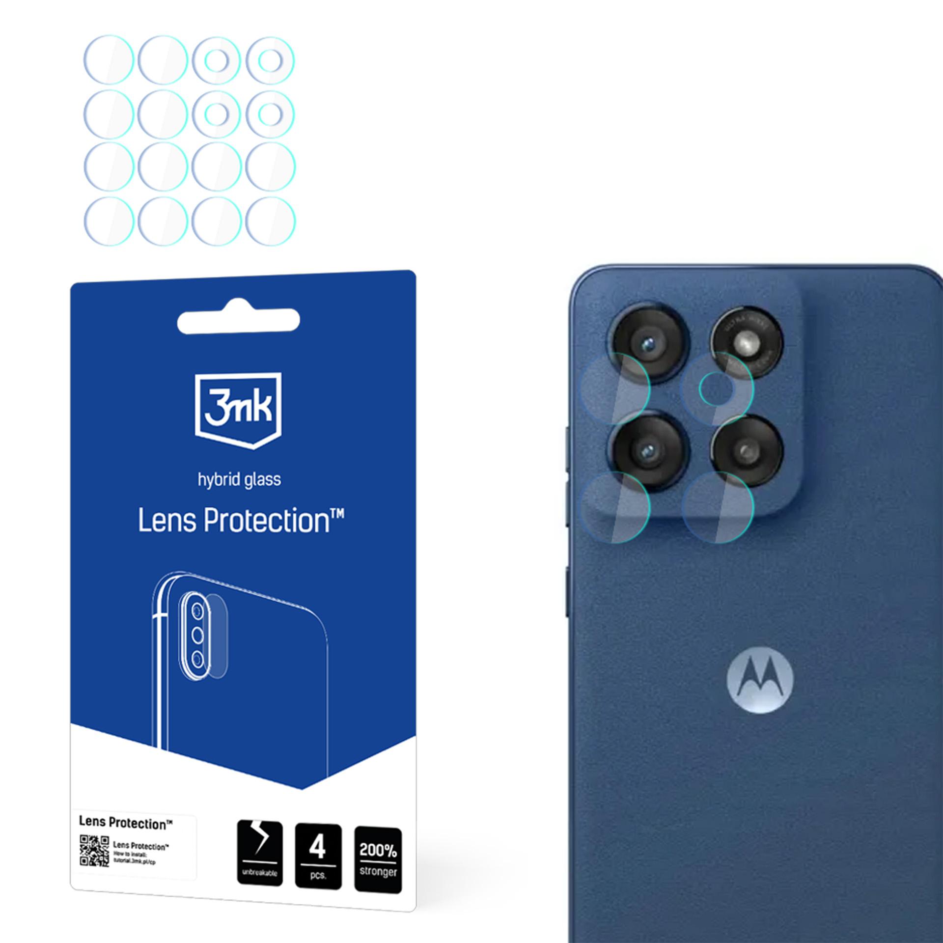 3mk objektīva aizsardzība hibrīdais stikls Motorola Edge 60 Stylus kameras objektīvam