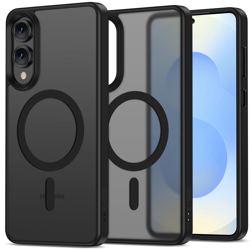 Tech-Protect MagMat Magnētiskais viedtālruņa apvalks Samsung Galaxy S25 Edge - matēti melns