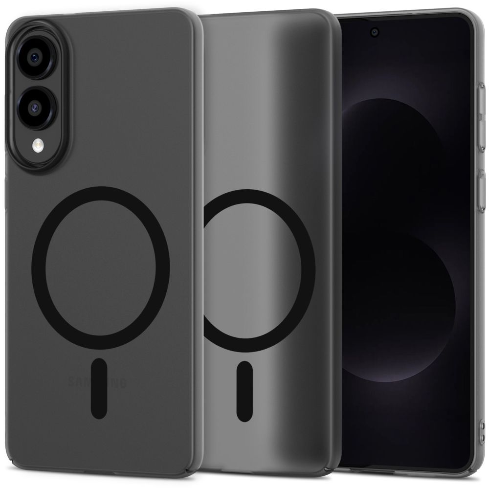 Tech-Protect MagSlim MagSafe viedtālruņa apvalks Samsung Galaxy S25 Edge - matēts melns