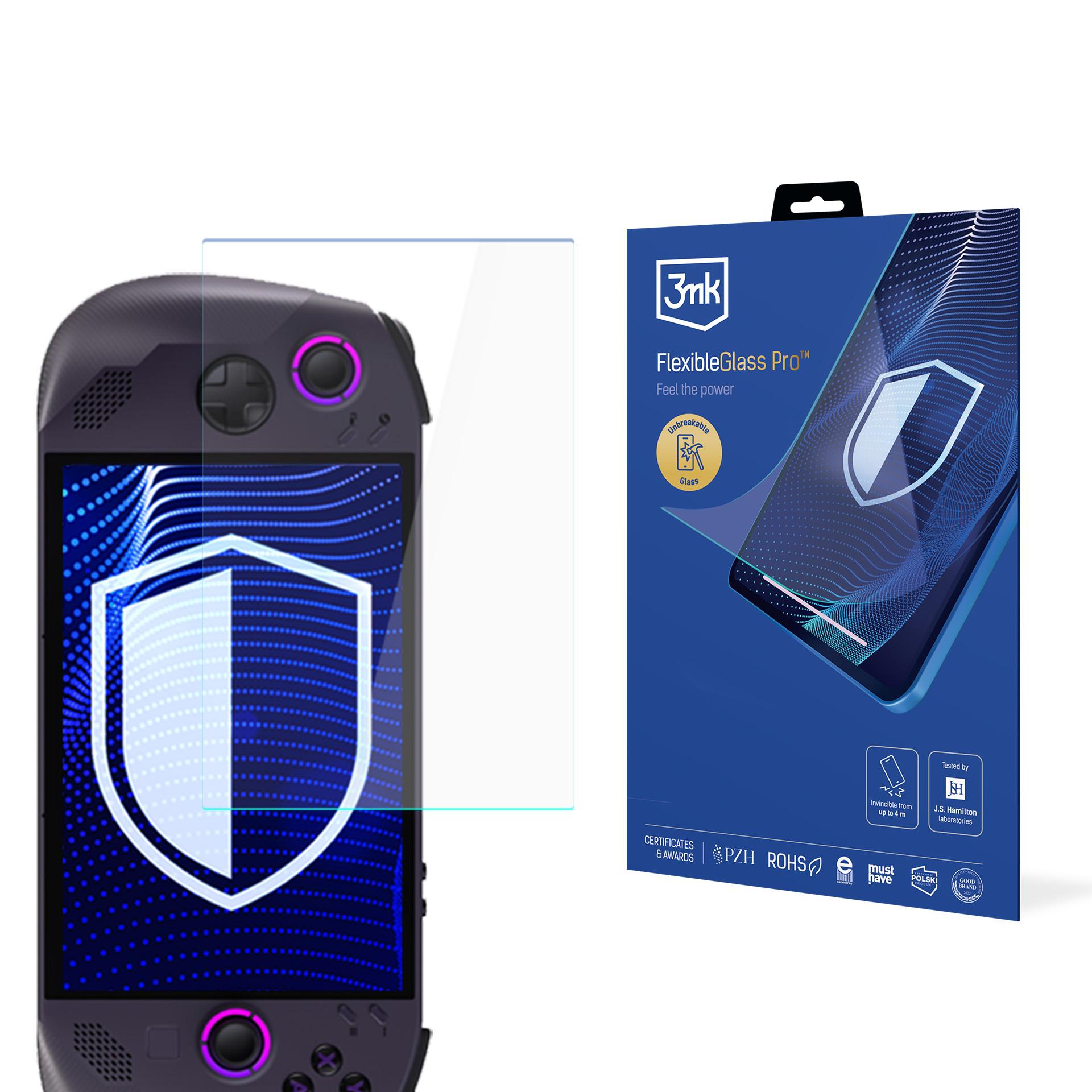 Aizsargstikls 3mk FlexibleGlass Pro uz Lenovo Legion Go S