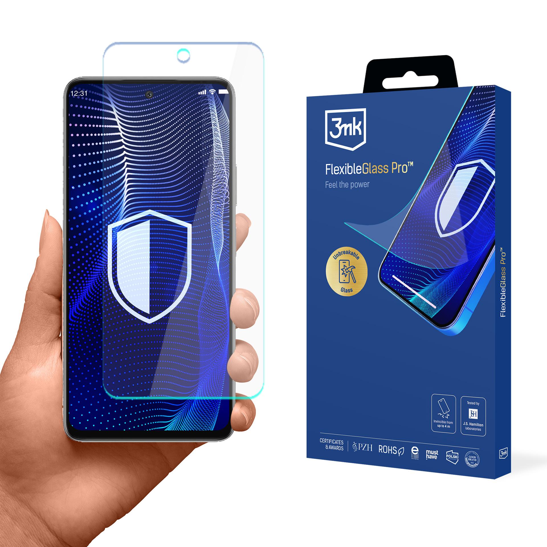 Hibrīdais stikls 3mk FlexibleGlass Pro Infinix Hot 50 4G