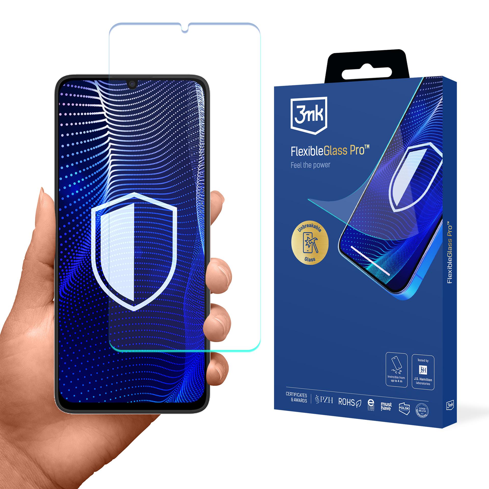 Hibrīdais stikls 3mk FlexibleGlass Pro Meizu Note 21