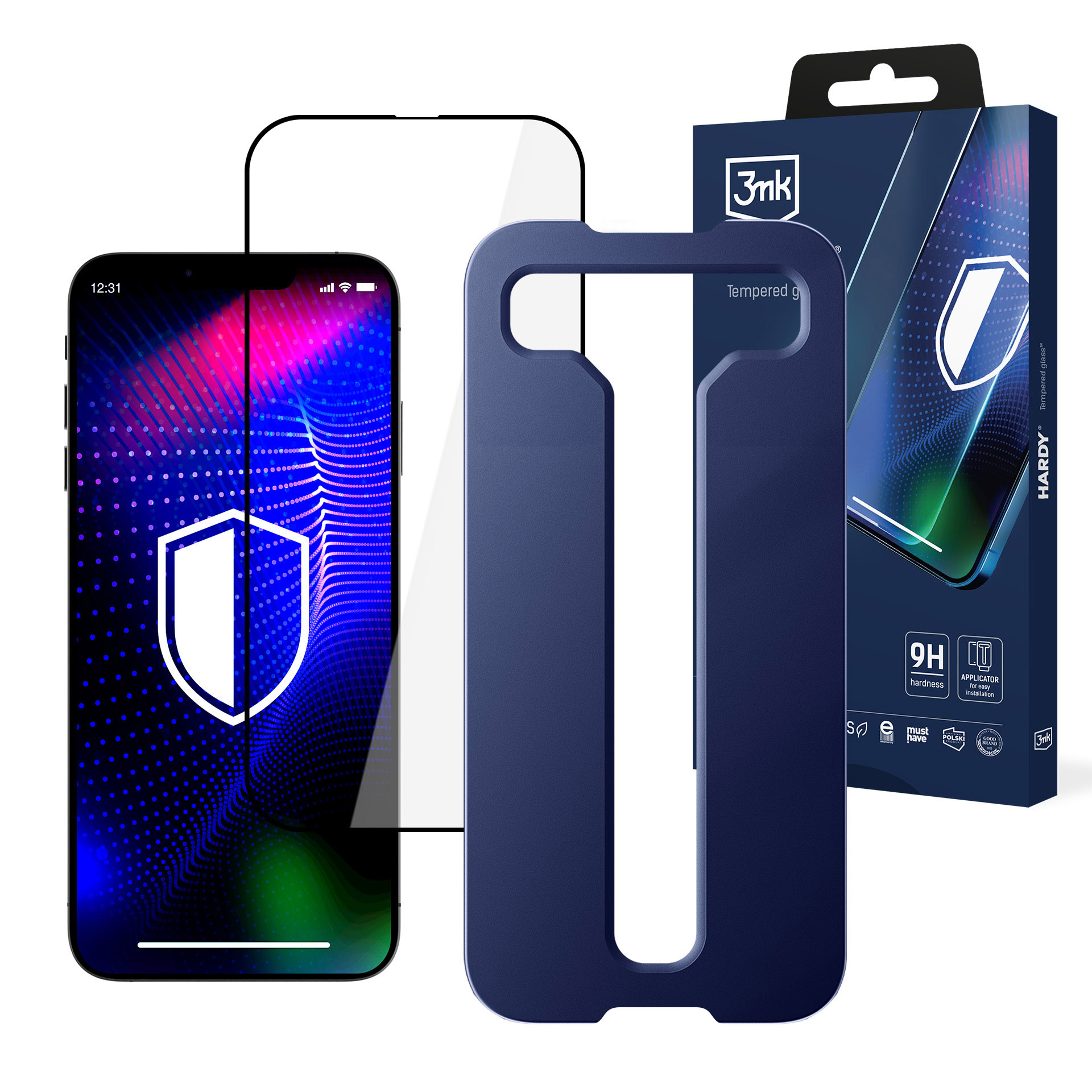 Temperēts Stikls 3mk Hardy Temperēts Stikls Apple iPhone 15 Plus / 16 Plus