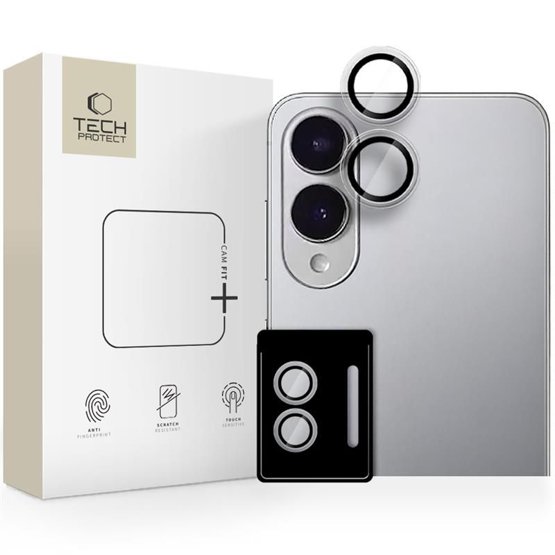Tech-Protect Camring Fit+ Kameras vāciņš Samsung Galaxy s25 Edge - Caurspīdīgs
