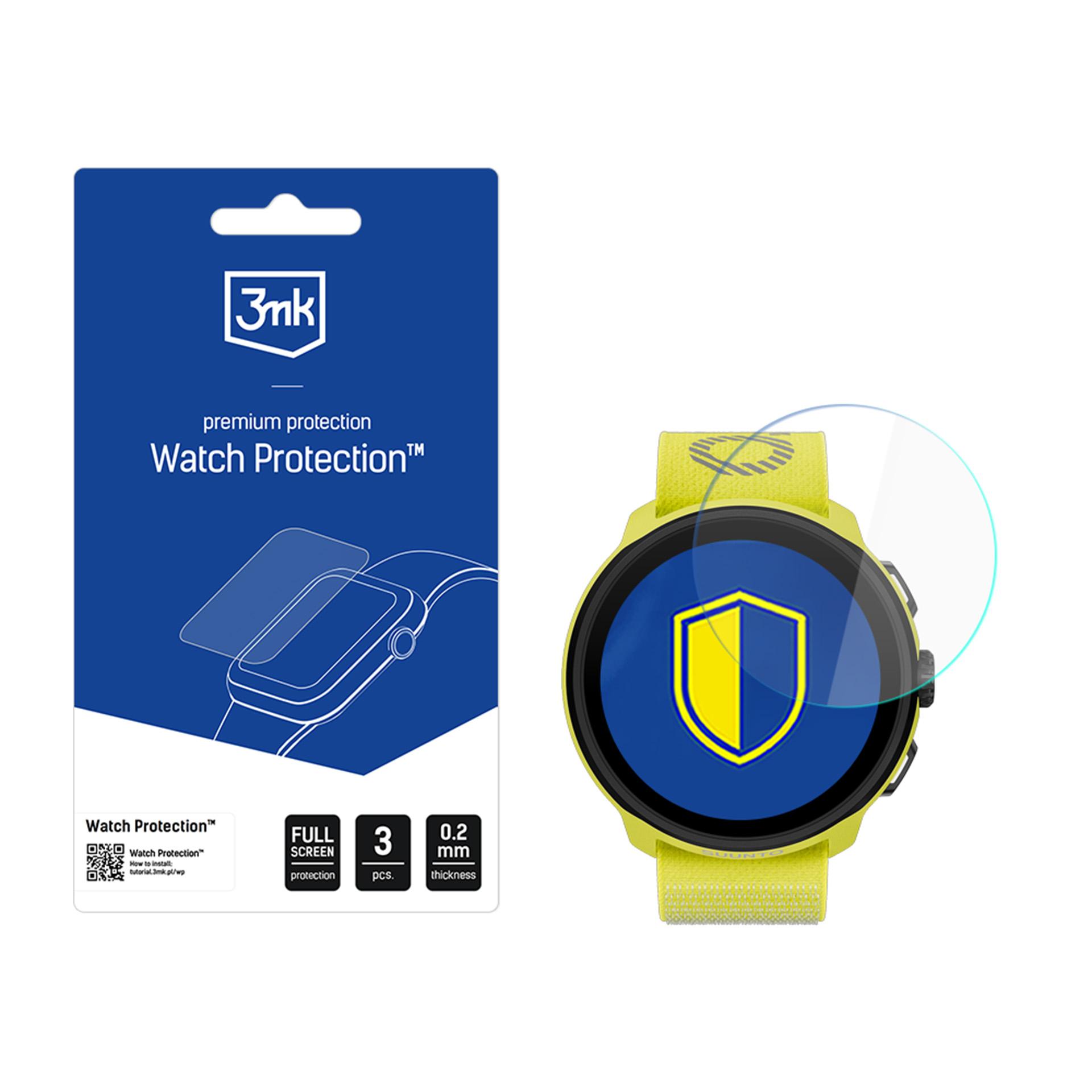 3mk Ekrāna aizsargstikls viedpulkstenim Watch Protection FlexibleGlass Suunto Run