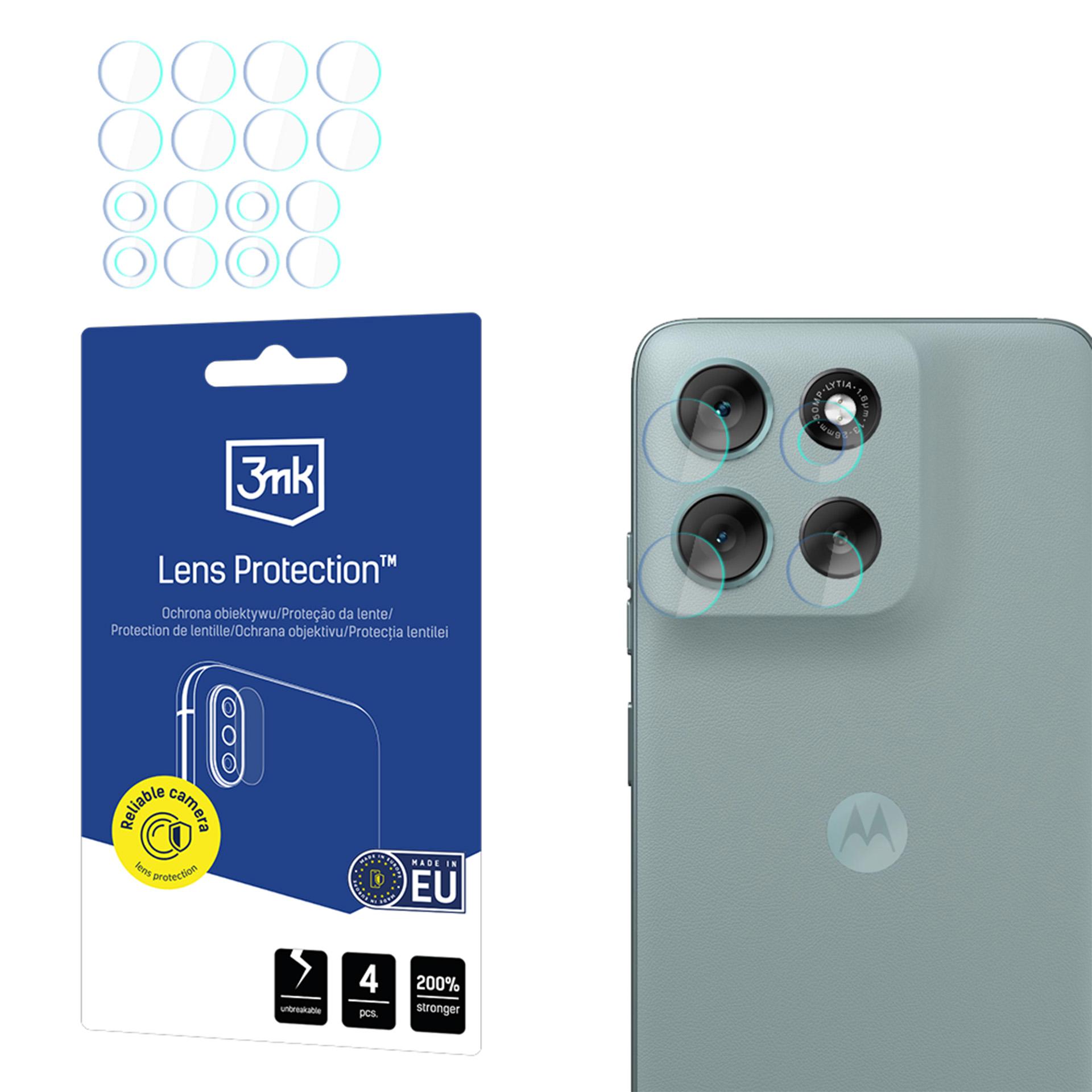 3mk Lens Protection Hybrid stikls kameras lēcai Motorola Moto G56
