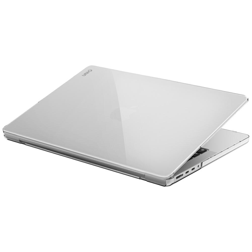 Uniq Vero apvalks MacBook Pro 14" M1-M4 (2021-2024) - caurspīdīgs