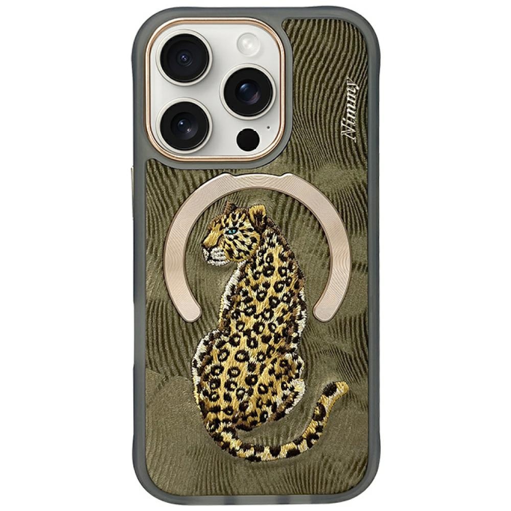 Nimmy Magnētiskais Fantasy Animal MagSafe viedtālruņa apvalks iPhone 16 Pro Max - zelta