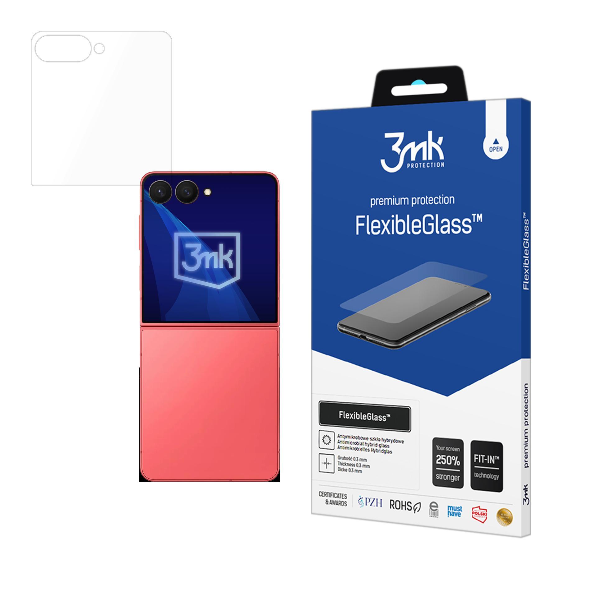3mk FlexibleGlass hibrīdais stikls Samsung Galaxy Z Flip 7