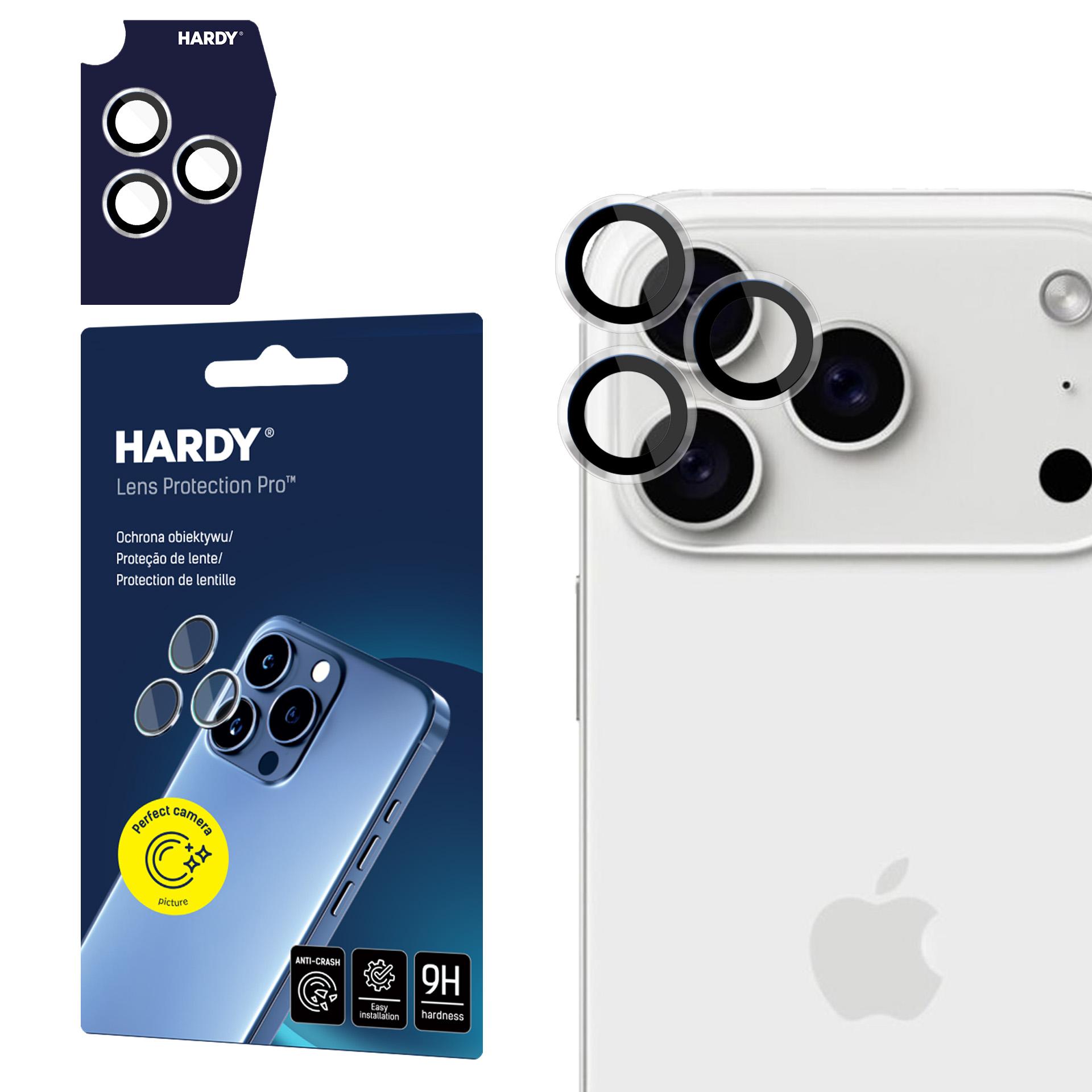 3mk HARDY Lens Protection Pro lēcas stikls iPhone 17 Pro /17 Pro Max - caurspīdīgs