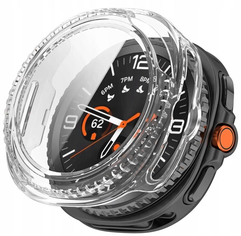 Tech-Protect Defense apvalks Samsung Galaxy Watch 8 46mm - caurspīdīgs