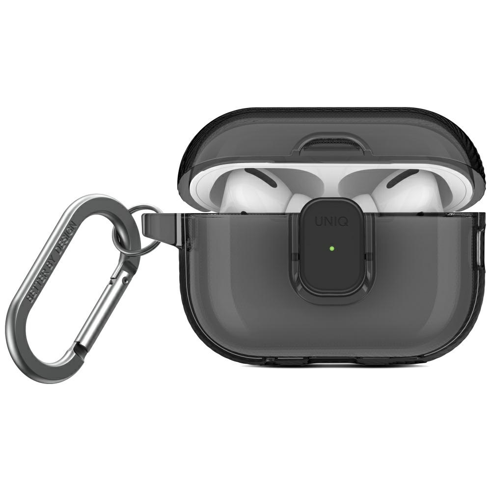 Uniq Glase Pro apvalks AirPods Pro 2 - melns